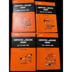 4 Carpenters and Builders Library by Harry F. Ulrey and John E. Ball 3rd Edition